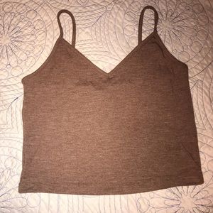 Spaghetti strap crop top